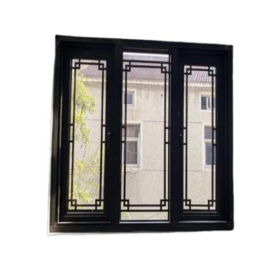 China New Popular Broken Screen Trend Bridge Folding Aluminum Sliding Casement Window for sale