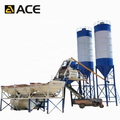 China Building Material Stores Factory New Prepared Concrete Batching Machinery HZS75 HZS90 HZS120 HZS180 HZS240 for sale