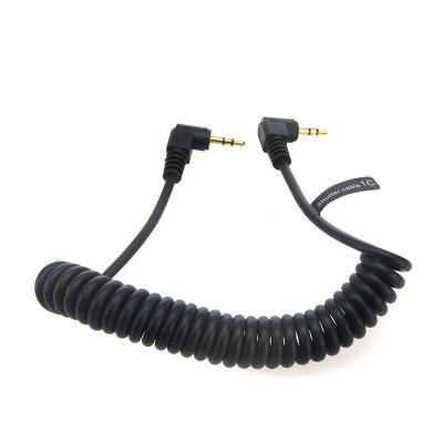 China Accessories 2.5mm Plastic Camera Photography Remote 1C Cable For Canon 70D 60D 650D 600D 550D 500D 450D 400D 350D 1000D for sale