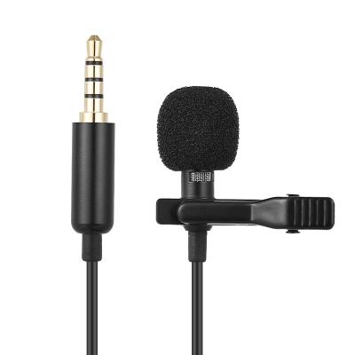 China Professional Lavalier Microphone 1.5m Cable Lavalier Microphone For Lectures Teaching /Meeting Tour Guide for sale