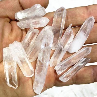 China Wholesale Natural Quartz Crystal Raw Clear Stick China Magic Wands Rough Crystal Point for sale