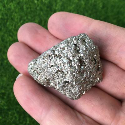 China China Natural Raw Stone Bulk Crystal Specimen Raw Stone Minerals Natural Pyrite Quartz Crystal for sale