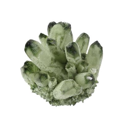 China China Wholesale Natural Healing Quartz Crystal Cluster Gemstone Quartz For Green Home Decoration for sale