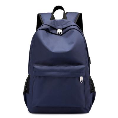 China Anti-theft Student USB Backpack Travel Casual Chargeable School Bag for sale