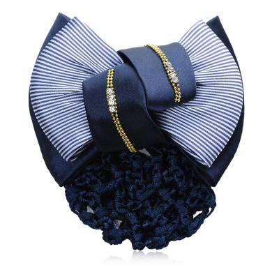 China Hair Accessories Factory Price Hostess Lady Hair Net Nurse Net Head Flower Clips for sale