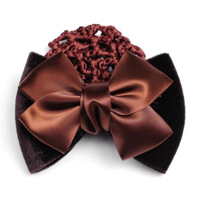 China Chinese hair accessories exceptional quality headdress flower hair accessories hostess lady hair net nurse net for sale