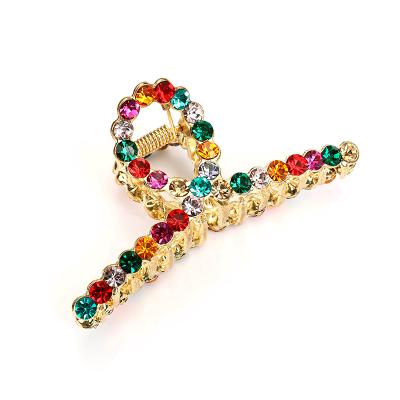 China Hot Selling Hair Accessories New Designers Hair Claw Hair Clip Claw With Czech Republic Crystal for sale