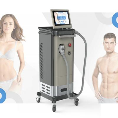 China Big ICE l 1064Nm 755Nm 808Nm diode laser hair removal power diode laser machine 1200W hair removal for sale