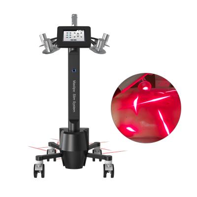 China 2021 Big Sale Christmas New Technology 6D Lipolaser 635nm Red Light Laser Low Level Therapy Noninvasive Body Contouring Machine for sale