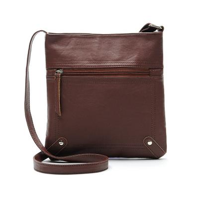 China Fashion Durable BSCI Certificate Fashion Leather Cross - Body Shoulder Bag for sale