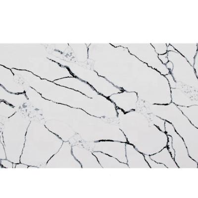 China Fustone modern design new quality artificial engineered stone quartz countertops cut in unit price slab quartz vanity table tops for sale