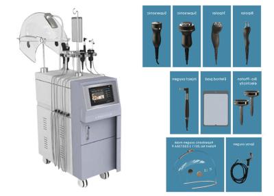 China Oxygen treatment self-selection music output skin rejuvenation oxygen jet facial machines for sale