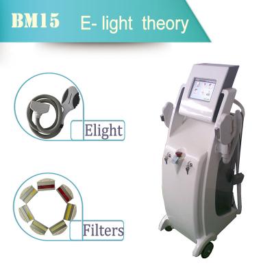 China Double handles elight ipl RF skin Rejuvenation Machine , Ipl RF Beauty Equipment for sale