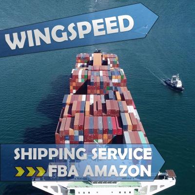 China yiwu to amazon logistics amazon to uk/amazon usa to door service from china by airmail Wingspeed for sale