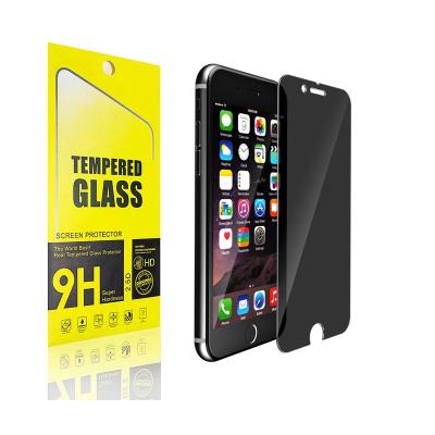 China Mobile Phone Anti-Peep Privacy Anti-Peep Privacy Screen Protector Film For iPhone SE2020 Privacy Tempered Glass Screen Protector for sale