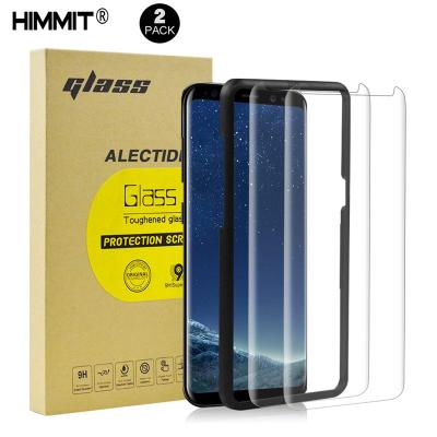 China Cell Phone 3D Curved Clear Case Friendly Tempered Glass For SAMSUNG S9 Screen Protector For Galaxy s9 S8+ Note 8 Side Glue for sale