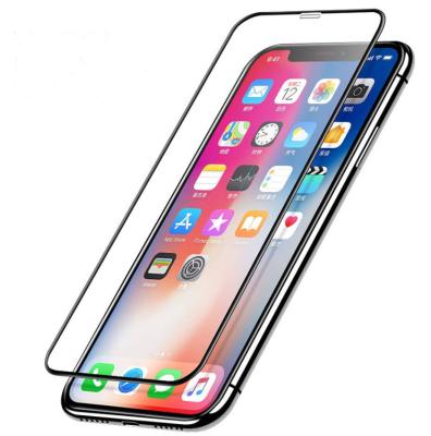 China 9D Anti-fingerprint Tempered Glass For iPhone 13 12 mini 11 pro Max Screen Protector For IPhone X XR XS 7 8 6S Max Plus Full Cover Glass Film for sale