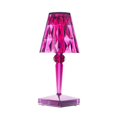 China OEM Style USB Modern Multicolor Modern Crystal Touch Lamp Portable Cordless Electric Table Lamp for sale