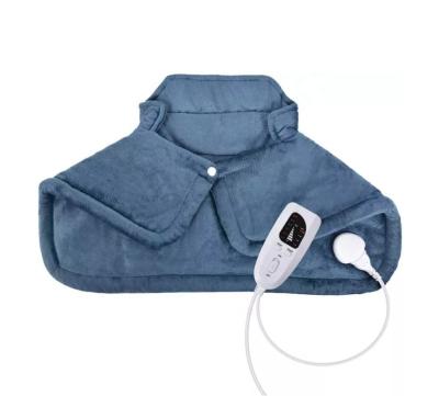 China Electric Heated Therapy Blanket Auto Off Shoulder And Neck Heating Blanket , 3 Temperature Electric Heating Pad for sale