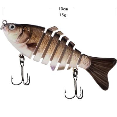 China Durable Floating Fishing Lures Multi Jointed Factory Inventory Wholesale Swimbait Fishing Lure for sale