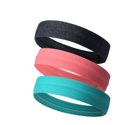 China Universal colorful high quality headband/sport non-slip headband/main running sweat for sale