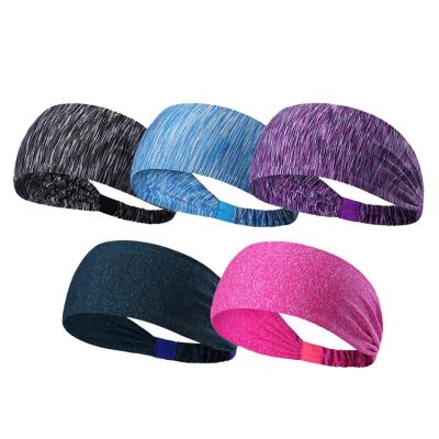 China Wholesale Elastic Lightweight Headband Yoga Nylon Headband for Fitness and Travel for sale