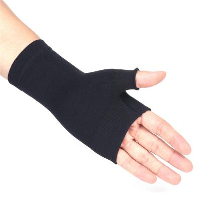 China Breathable Fashion Compression Half Gloves Wrist Brace Adjustable Support Hand Brace for sale