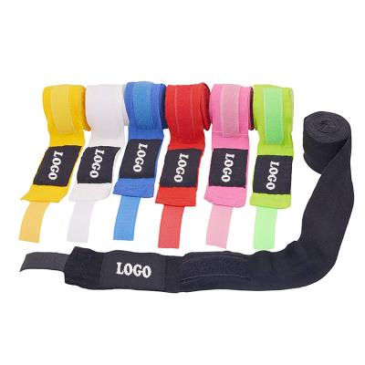 China Exercise Boxing Custom Printed Hand Wrap Sport Bandage Boxing Hand Wraps for sale