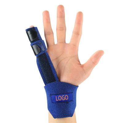 China Finger Protect Medical Metal Finger Splint Arthritis Finger Brace For Finger Fractures for sale