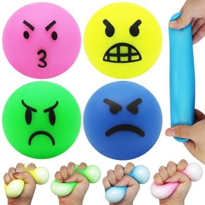 China Toy Squishy Stress Balls 4Pcs Soft Strain Balls Set for Child and Adults, Squeeze Ball Stretchy Sensory Toy for Autism and ADD/ADHD for sale