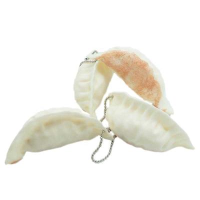 China China Felt Gyoza Compression Toy Squeeze Stress Reliever Fake Food Fried Dumpling Toys for sale