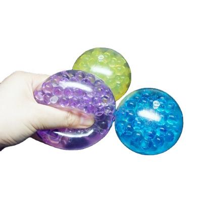 China Toy Bead Gel Squeeze Stress Ball Orbeeze Squeezable Expandable Effort Ball for sale