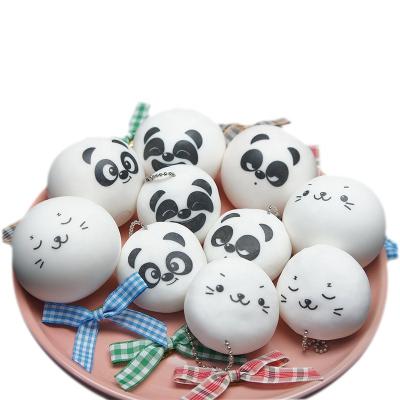 China Hot Selling Slow Rising Kawaii Stress Ball Squishy Facial Squishy Toys for sale