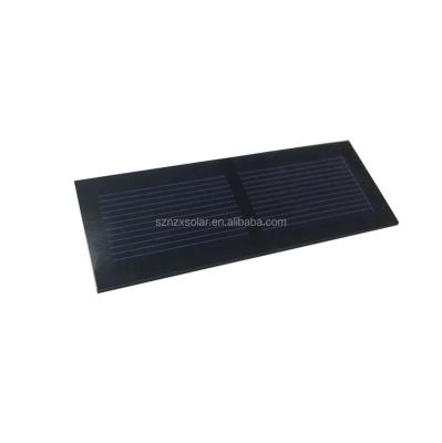 China Custom 0.5V 600mA Small PET Laminated Solar Panel 88x33mm With CE ROHS NZX-P0.3W for sale