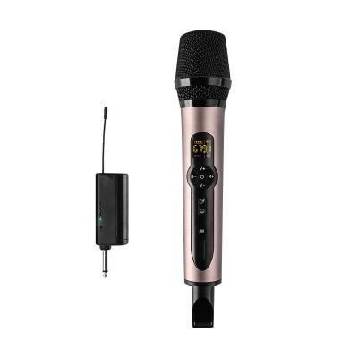 China Other Wireless Dynamic Karaoke Microphone With Receiver And 164ft Ring Transmission Distancefor Anti-skid Karaoke Night,Meeting for sale