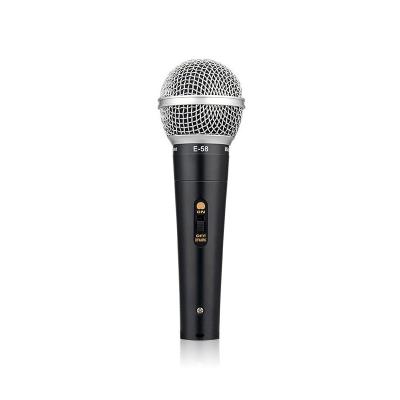 China Other Mic Dynamic Cardioid Handheld Microphone with ON OFF Switch for Speakers, Karaoke Singing Machine, Mixer for sale