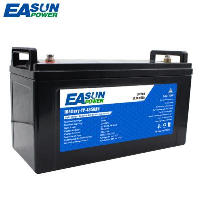 China EASUN System POWER 1200Wh 1280Wh 12V 24V 48V 50Ah Solar Powered Lithium Ion Battery Pack for Inverter Storage System for sale