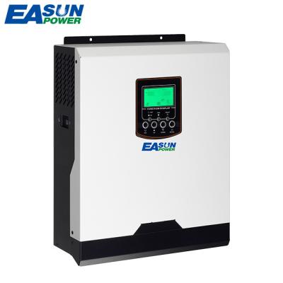 China PWM Inverter EASUN Solar POWER PWM 3000VA 24V 220V 50A Pure Sine Wave With 3kw Battery Charger Inverter Solar Hybrid for sale