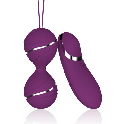 China Y.Love Hot 1H/2H Egg USB Kegel Exercise Women Weights Kegel Wireless Remote Control Vibrating Rechargeable Balls for sale