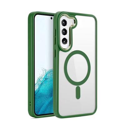 China ILUSEN Shockproof Shockproof Protective Hybrid Clear Radio Phone Case Filling Back Cover With Metal Lens Protector Case For Samsung S23 for sale