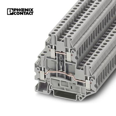 China 3044814 Phoenix Contact Screw UTTB 4 Double Layer Wire Connector Terminal Block 26 ... 10 for sale