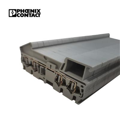 China Connecting Wire Purchase Phoenix Din Rail Power Through ST 2.5-Quattro Connection Din Rail Terminal Block / 3031306 Terminal Block Springs for sale