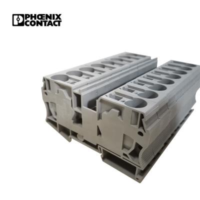 China Wire Connecting Phoenix Touch St 35 Push Terminal Block Electrical Wire Connector Phoenix Terminal Block To Spring For Din Rail Panel Mount for sale