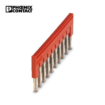 China Copper Phoenix FBS 10-6 Electrical Bridge St2.5 Pt2.5 Spring Plug-in Terminal Shorting Strip 10 Position Connectors Plug for sale