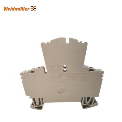 China Buy Weidmuller Double-row WDK 2.5 Din Rail Terminal Block WDK 2.5 for sale