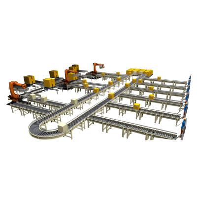 China Heat Resistant Intelligent Scanning And Sorting And Combining System For Industry Conveyor for sale