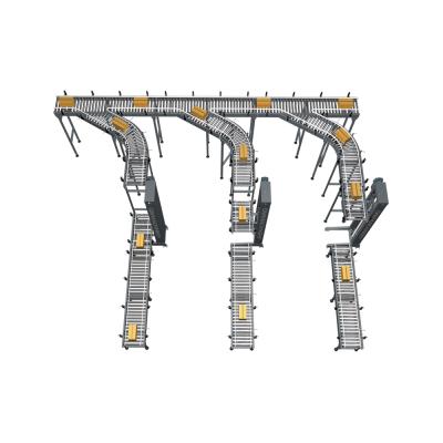 China Easy operation roller conveyor for tile pallet for sale