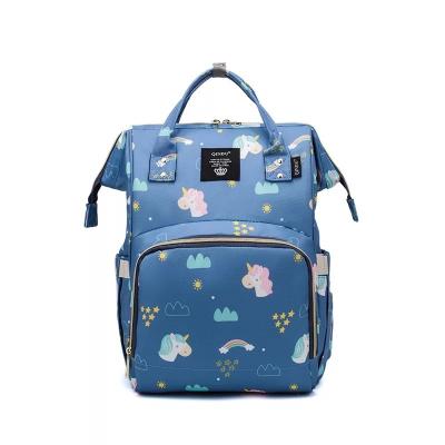 China High Quality Multi-Function Unicorn Diaper Backpack Backpack Diaper Bag For Mom for sale