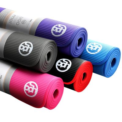 China Factory direct supply cheap non-slip strip nbr yoga mat for sale