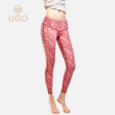 China Low MOQ Factory Direct Supply Women Fitness Yoga Leggings Pants Breathable for sale